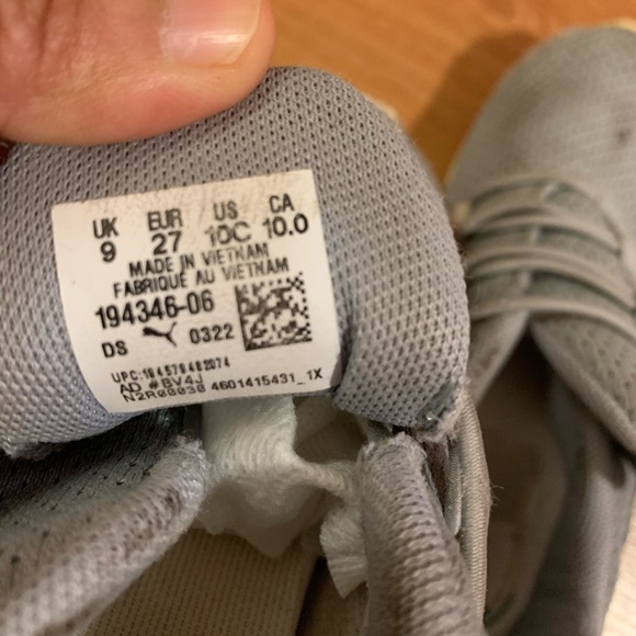 puma toddler shoes gray - Picture 6 of 8